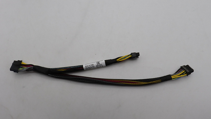 Кабель Lenovo Cable, internal, ThinkSystem SR635/SR655 V3 Mid BP power Y CBL, MB mid pwr-mid pwr, Micro hi 2x8-2x6*2 300/200mm (03LF802)