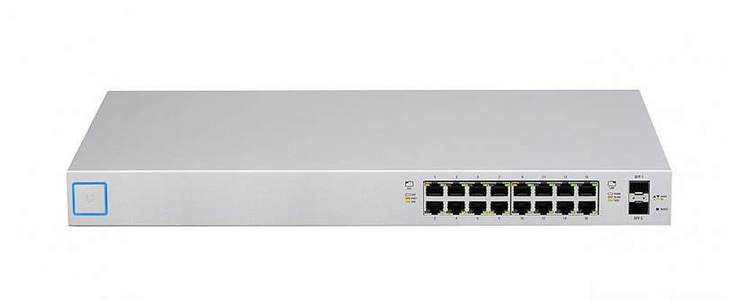 Коммутатор Ubiquiti USW-16-POE