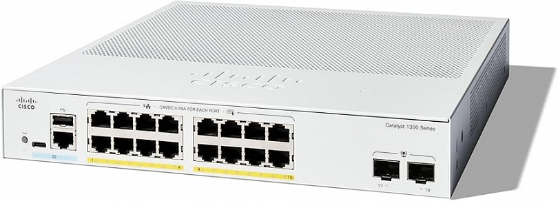 Коммутатор Cisco Catalyst C1300 C1300-16FP-2G