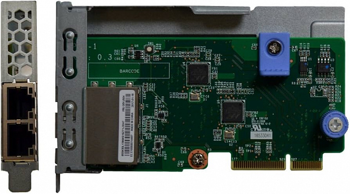Адаптер Lenovo 7ZT7A00544 Dual Electric Ports Gigabit Array Card