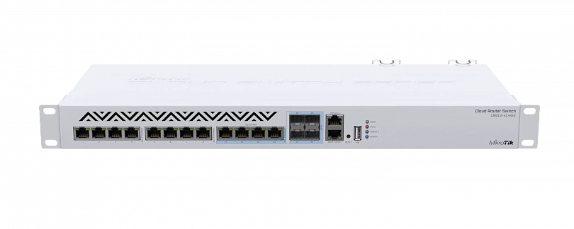 Коммутатор Mikrotik CRS312-4C+8XG-RM