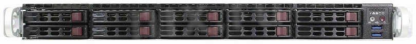 Сервер SuperMicro 1029P-WTRT (LGA3647, C622, 2xPCI-E, SVGA, SATA RAID,10xHS SATA, 2x10GbLAN, 12DDR4 750W HS) / 2 х Intel Xeon Gold 5218 2.3 GHz 16core 16+22Mb 125W 10.4 GT/s LGA3647 / 8 х Kingston KSM32RD4/32HDR RDIMM 32Gb PC4-25600 CL22 ECC Registered / 