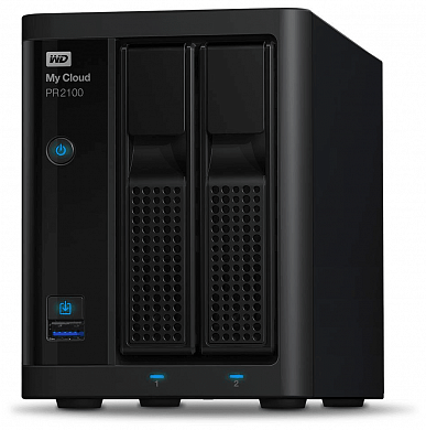 Накопитель на жестком магнитном диске WD Сетевой накопитель WD My Cloud Pro PR4100 WDBKWB0000NBK-EEU