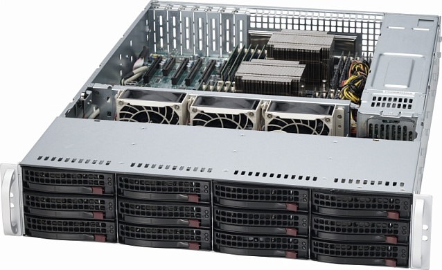 Сервер Supermicro SSG-6028R-E1CR12N