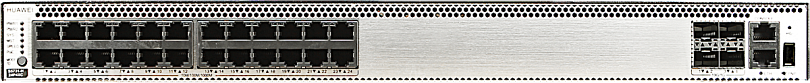 Коммутатор Huawei S5731-H24P4XC 24x10/100/1000BASE-T ports, 4x10GE SFP+ ports, 1xexpansion slot, PoE+ / S57 Series, VxLAN License, Per Device / 2x PS 1000W / 1x SFP+ High speed dedicated stack cable-1.5m / 3x Optical Transceiver,eSFP,GE,Single-mode Module