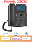 IP-телефон Fanvil X303G, 4 SIP-линии, PoE, HD-звук
