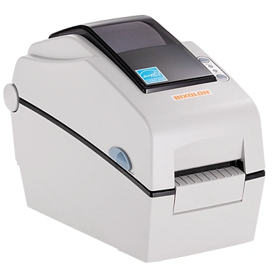 DT Desktop принтер Bixolon SLP-DX220, 2", 203 dpi, Serial, USB, White