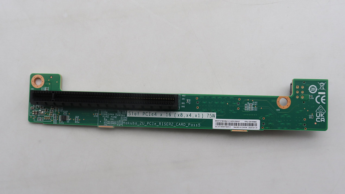 Райзер-карта Lenovo Riser Card, MCIOx8 Connector, 2U, PCIe, x16, Riser 2 (03KM982)