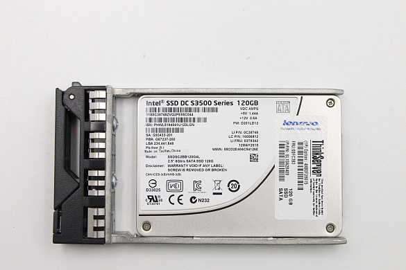 SSD-накопитель Lenovo HS 120GB 6Gb SATA 2.5" SSD HS (00FC393)