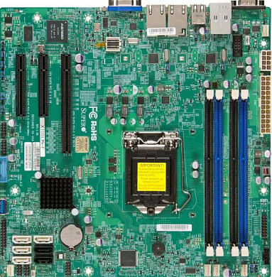 Материнская плата Supermicro X10SLM+-F