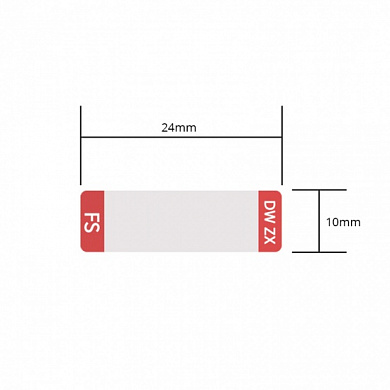 Наклейка FS LA-24.00X10.00