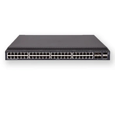 Коммутатор H3C S5590-48P6XC-EI L3 Ethernet Switch with 4810/100/1000BASE-T PoE+ Ports,61G/10G BASE-X SFP Plus Ports,and 1*Slot,Without Power Supplies Switch; 2-Port 40G QSFP Plus Interface Module; 2 * H3C,PSR1600-54A-B,1600W/AC PoE Power Supply; 2 * H3C F