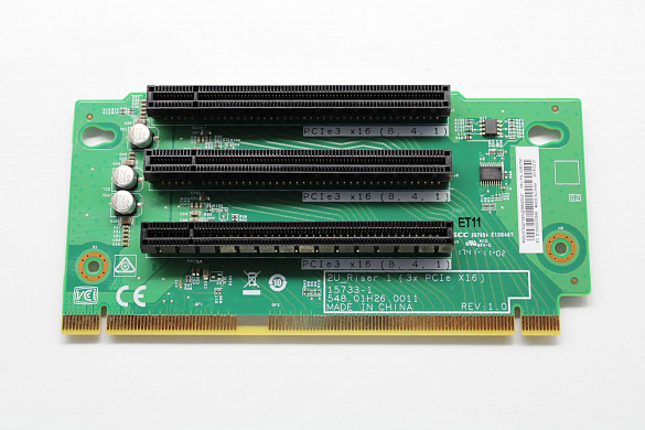 Райзер-карта Lenovo SR590 x8/x8/x8 PCIe Riser 1 (00MX797)