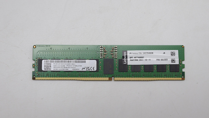 Оперативная память Micron 48GB 2RX8 DDR5-5600 24Gbit RDIMM (03LE906)