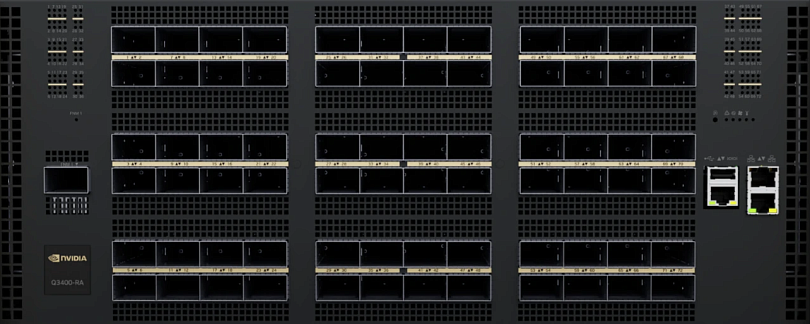 Коммутатор NVIDIA Quantum-X800 Q3400-RA