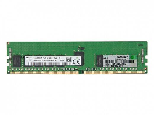 Оперативная память HPE 809082-091 16GB PC4-2400T-R 2Gx4 DIMM