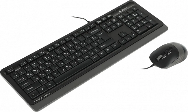 Комплект (клавиатура+мышь) A4TECH Fstyler F1010
