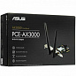 Wi-Fi адаптер ASUS PCE-AX3000, черный