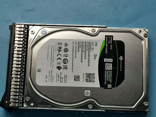 Жесткий диск Seagate Cimarron 2T ST2000NM001A 3.5 SATA 512e HDD with Gen4 3.5" HS Tray -IPDC I4 (02YH737)