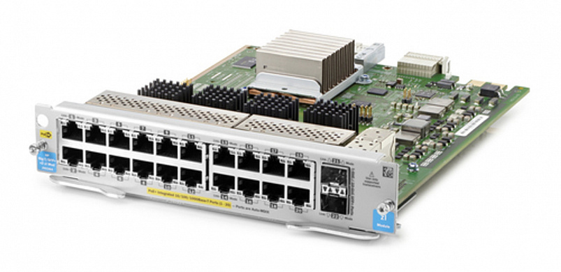 Модуль HPE 20‑port Gig‑T PoE+/4‑port SFP v2 zl Module (J9535A)