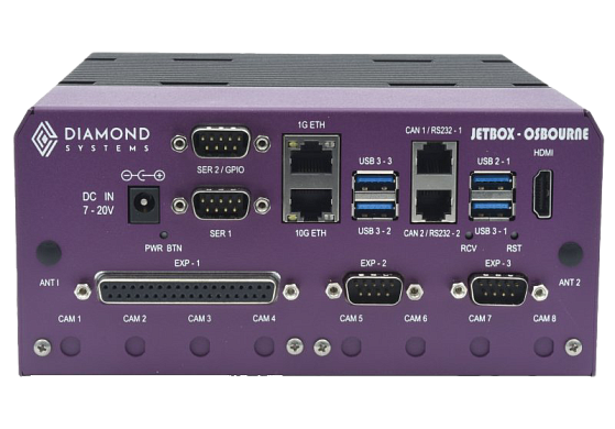 AI-компьютер Diamond Systems OSB-ER-64GXT-1T