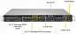 Сервер Supermicro SuperServer 5019S-MN4 без процессора/без ОЗУ/без накопителей/количество отсеков 3.5" hot swap: 4/1 x 350 Вт