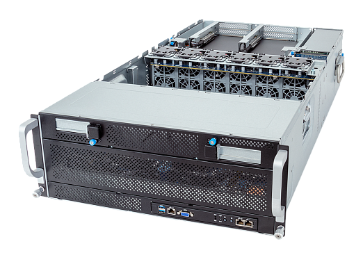 GPU‑сервер GIGABYTE с 8 ускорителями NVIDIA H100 (PCIe)