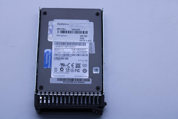 SSD-накопитель Lenovo 480GB-5DWPD (00NA689)