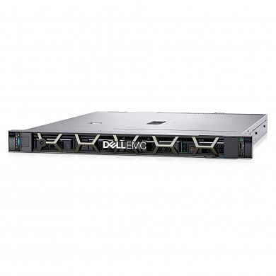 Dell PowerEdge R250 4B (4X3.5",PCIe Riser with Fan with 1x16 and 1x8 Slots) E-2314 (2.8GHz,8M,4C,65W), 16GB UDIMM 3200MT/s, 1.2TB Hard Drive SAS ISE, iDRAC9 Enterprise 15G, PERC H355, PSU 450W, TPM 2.0 V3, Rails, Bezel