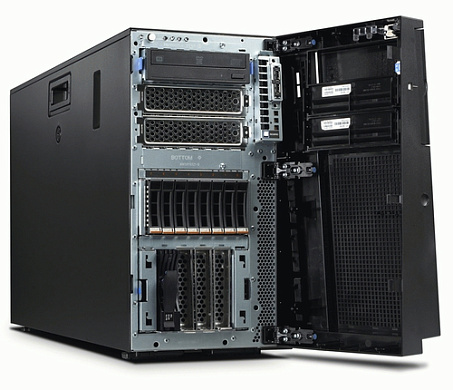 Башенный сервер Lenovo ThinkServer Tower Server - TD200 - Type 3836
