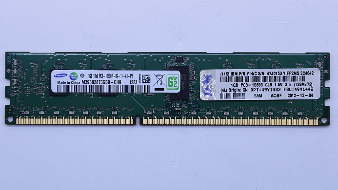 Оперативная память Lenovo 1GB 1Rx8 1Gbit (49Y1442)