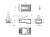Hyperline PLEZ-8P8C-U-C6-SH-100 Разъем легкой оконцовки RJ-45 (8P8C) под витую пару, категория 6 (50 µ/ 50 микродюймов), экранированный, универсальный (для одножильного и многожильного кабеля) (100 шт.)