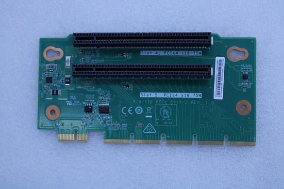 Райзер-карта Lenovo Riser Card, PCIE, x16/x16, Riser2 (02JG687)