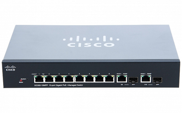 Коммутатор Cisco 300 Series SG300-10MPP