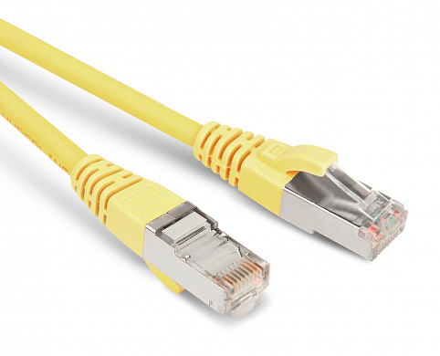 Hyperline PC-LPM-STP-RJ45-RJ45-C6-1.5M-LSZH-YL Патч-корд U/FTP, экранированный, Cat.6 (100% Fluke Component Tested), LSZH, 1.5 м, желтый