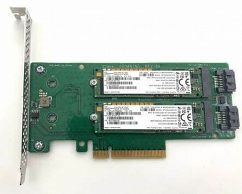 Опция HPE ProLiant DL20 Gen10 Plus M.2 LP Enablement Kit (P45458-B21)