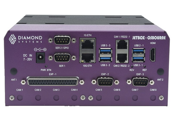 AI-компьютер Diamond Systems JB-OSB-64G-1T-G0-01