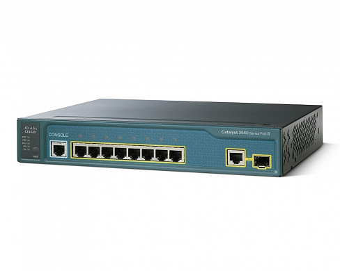 Коммутатор Cisco Catalyst WS-C3560-8PC-S (USED)