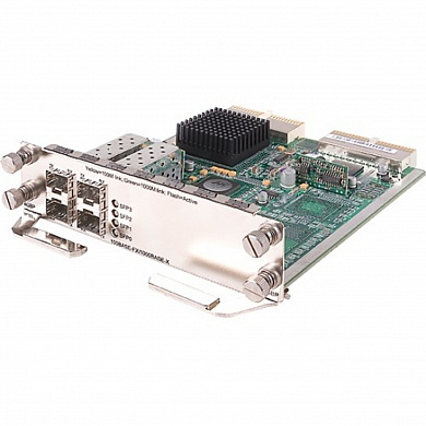 Модуль HPE FlexNetwork 6600 4-port GbE SFP HIM Router Module (JC171A)