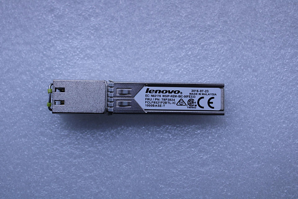 Трансивер Lenovo SFP 1GBase-T (RJ-45) Transceiver (78P3824)