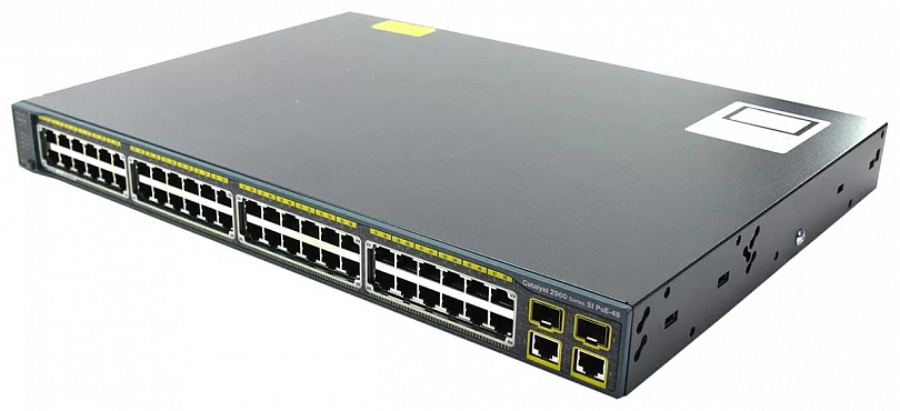 Коммутатор Cisco Catalyst 2960-Plus 2960-Plus 48PST-S