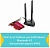 Bluetooth+Wi-Fi адаптер TP-LINK Archer TX3000E, черный