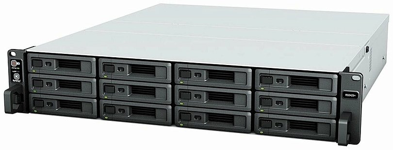 Сетевой накопитель Synology RackStation RS2423RP+,RKS-02,E10G30-T2,E10M20-T1 / 8 х HAT5300-16T / 1 х D4EC-2666-8G
