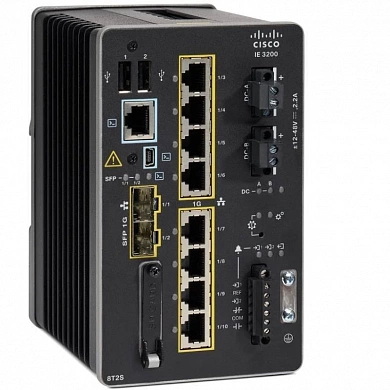 Коммутатор Cisco Catalyst IE3200 IE-3200-8T2S-E