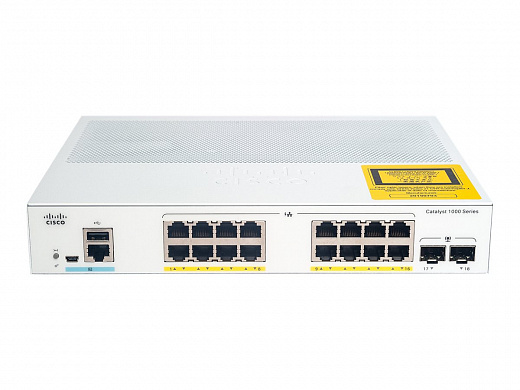 Коммутатор Cisco Catalyst C1000-16T-E-2G-L