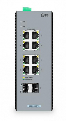 Коммутатор FS IES3110-8TF-R