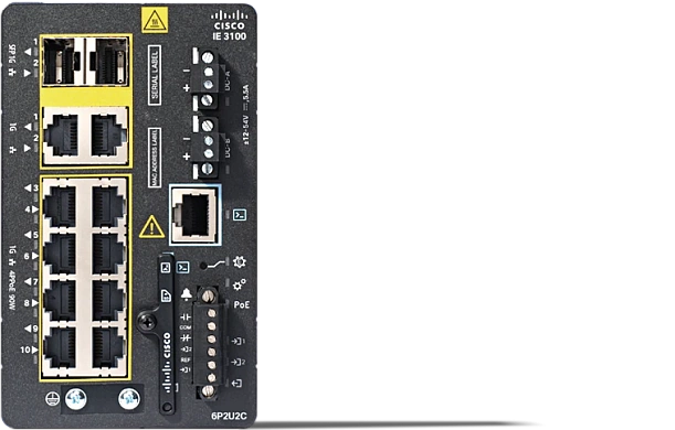 Коммутатор Cisco IE-3100-6P2U2C-E