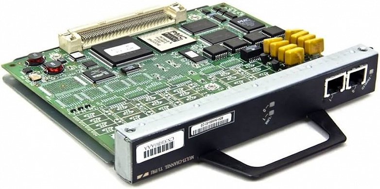 Модуль Cisco 7200 PA-MC-2T1 (USED)