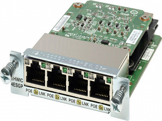 Модуль Cisco HWIC-4ESW-POE