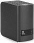 Сетевое хранилище Western Digital My Cloud EX2 Ultra 4 TB (WDBSHB0040JCH-EEUE) темно-серый